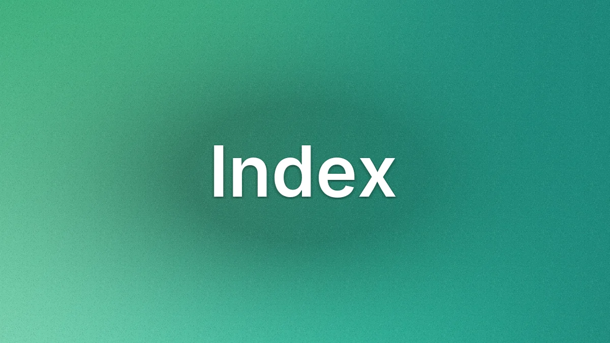 Index